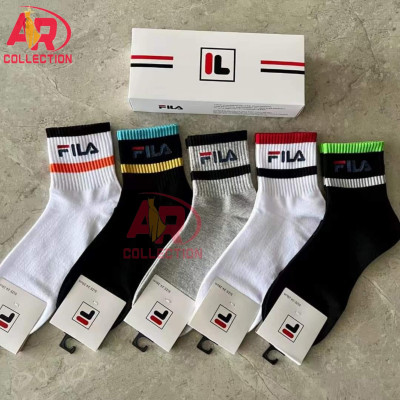 Fila Short Socks Fila Combo Pack (5 Pair in 1 Box)