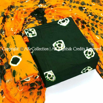 Chunri Batik Three Pieces New Design