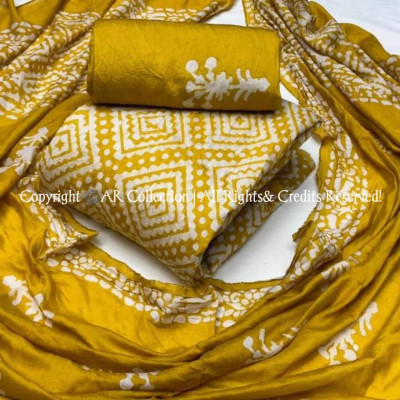 Premium Quality Mom Batik Unstitched Three Pieces New Design