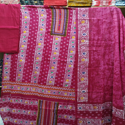 New Exclusive Digital Printed Unstitched VIP Cotton Three Pieces
