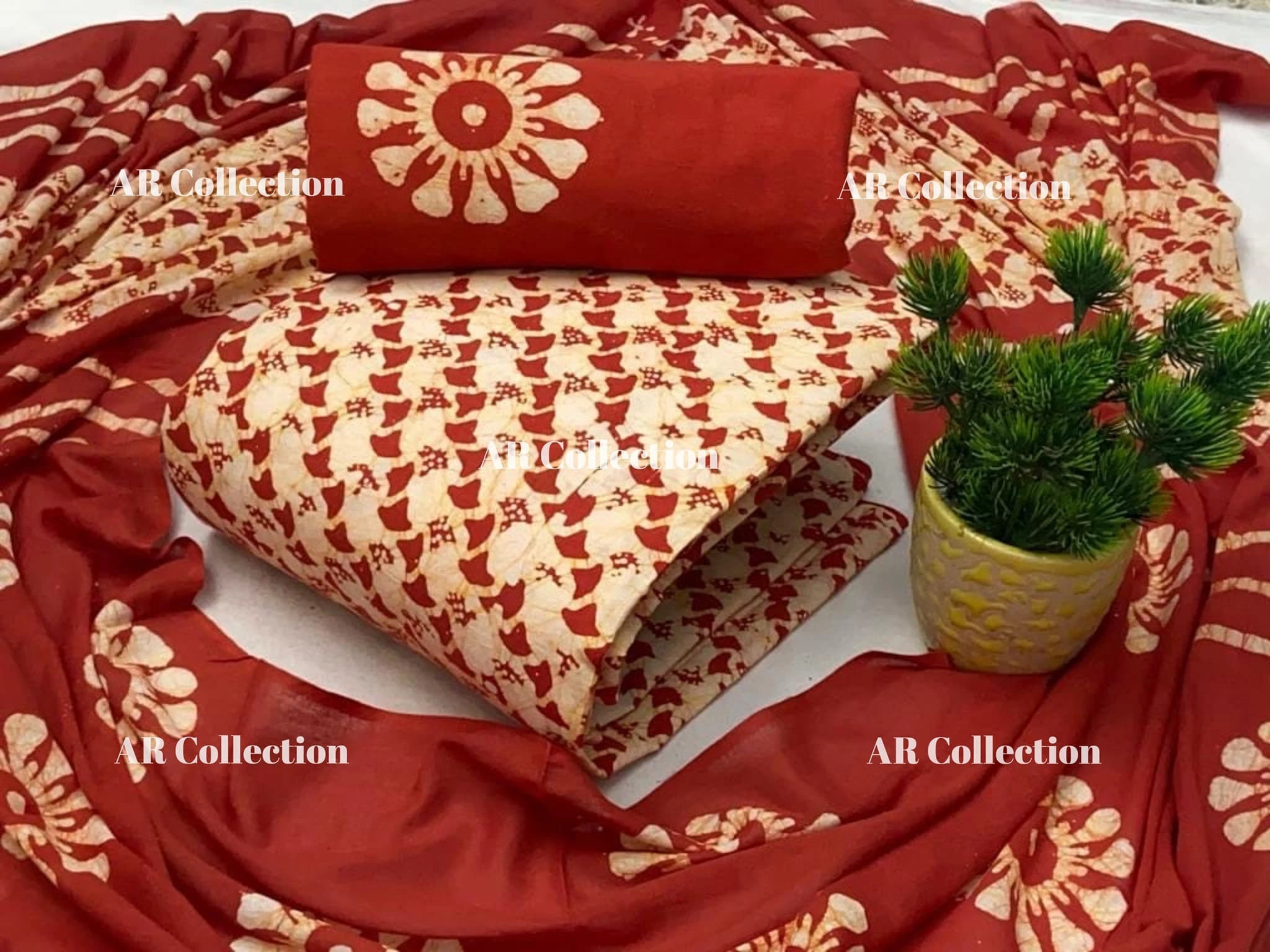 Premium Quality Mom Batik Three Pieces New Design