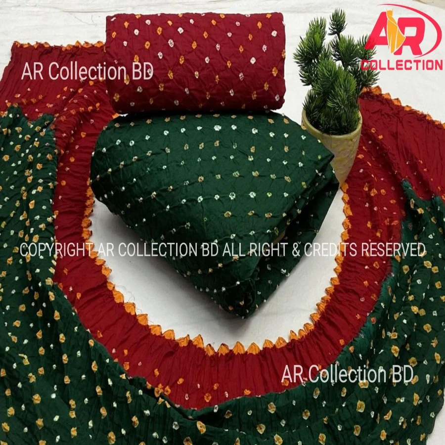 VIP Chunri Batik Three Pieces New Design