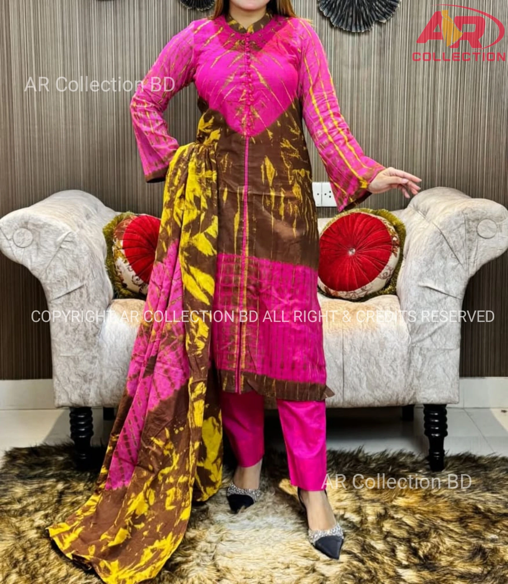 Devdas Batik New exclusive designed Unstitched There Piece