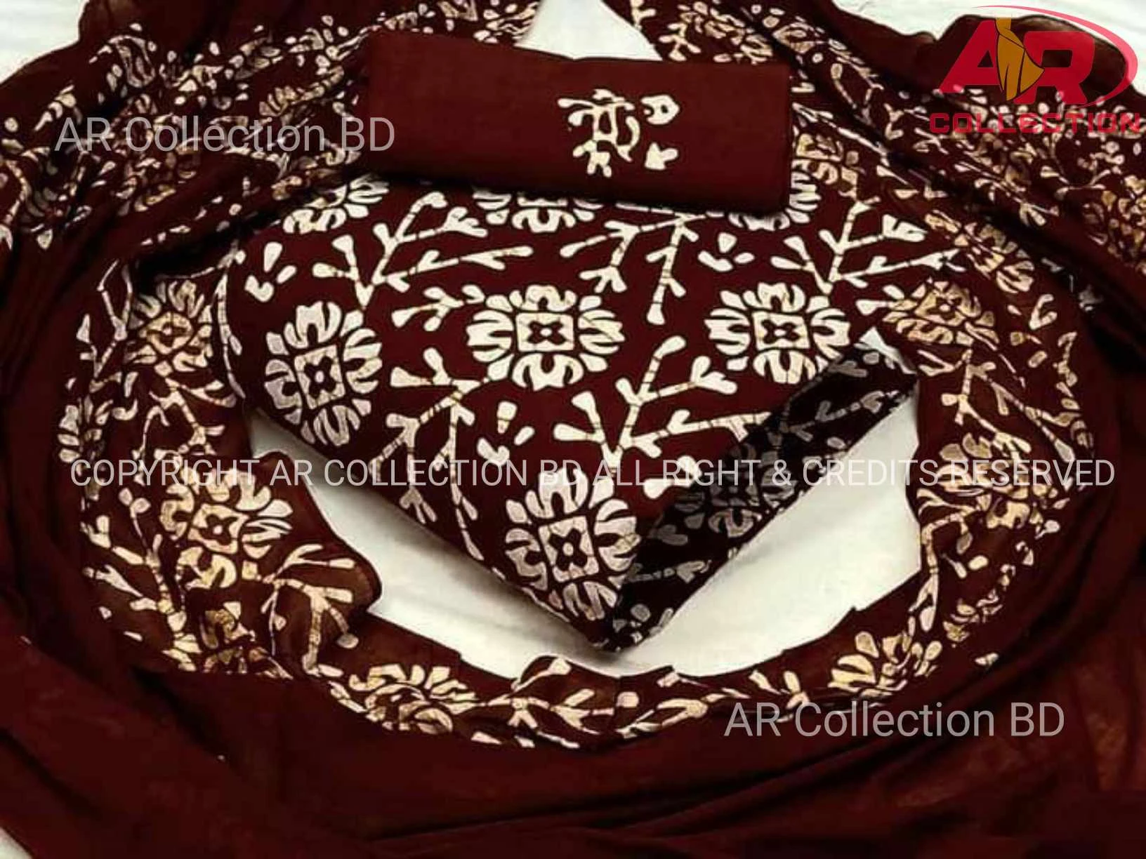 Premium Quality Mom Batik Unstitched Three Pieces New Design