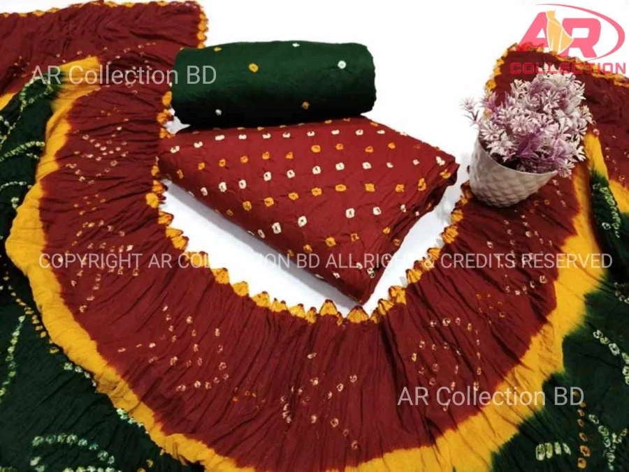 Chunri Batik Three Pieces New Design